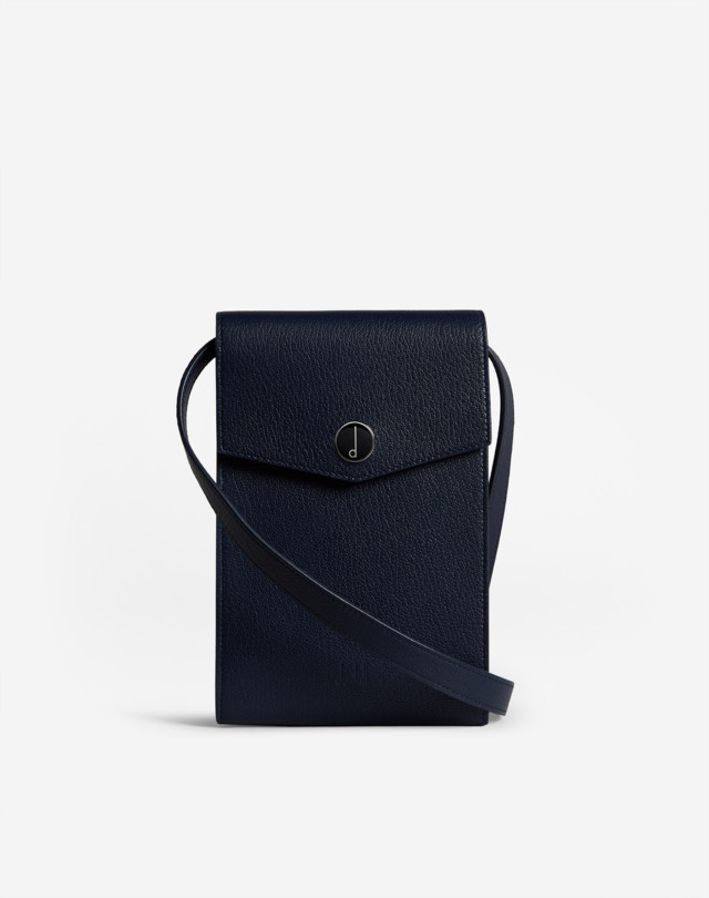 DUNHILL DUKE FINE LEATHER POCKET BAG MESSENGERS Man f
