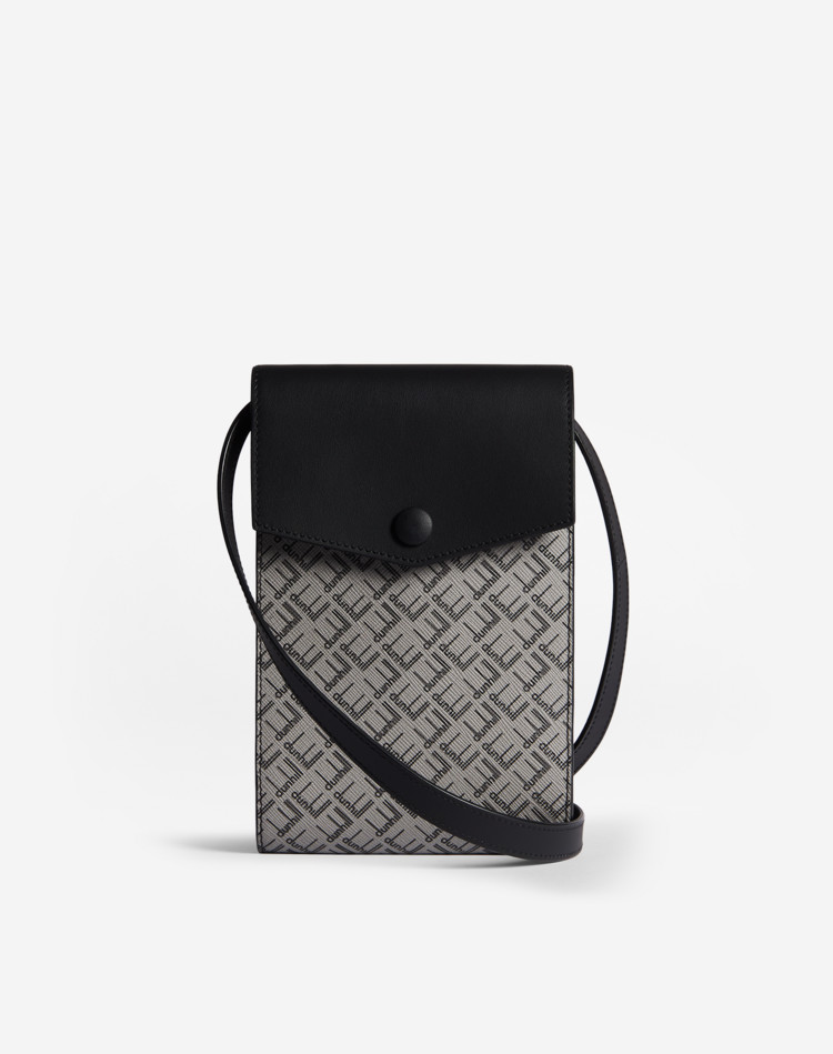 DUNHILL SIGNATURE POCKET BAG DUNHILL Messenger bag Man DUNHILL SIGNATURE POCKET BAG f