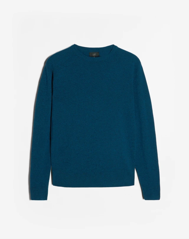 Men's Teal CASHMERE JUMPER | dunhill PE Online Store