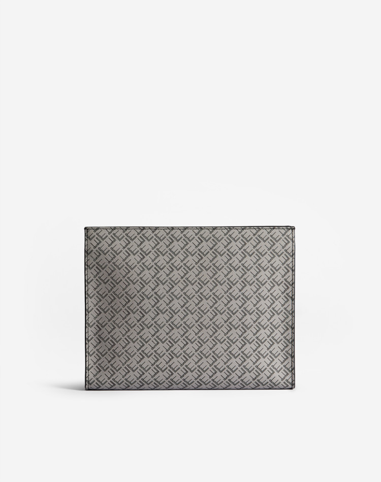 DUNHILL SIGNATURE ZIPPED POUCH DUNHILL POUCHES Man DUNHILL SIGNATURE ZIPPED POUCH f