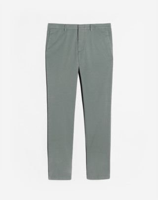 Pantalon chino en serge de coton stretch
