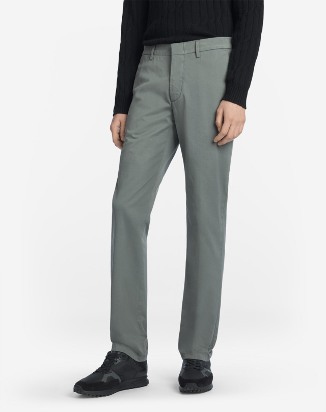 DUNHILL COTTON TWILL CHINO CHINOS Man d
