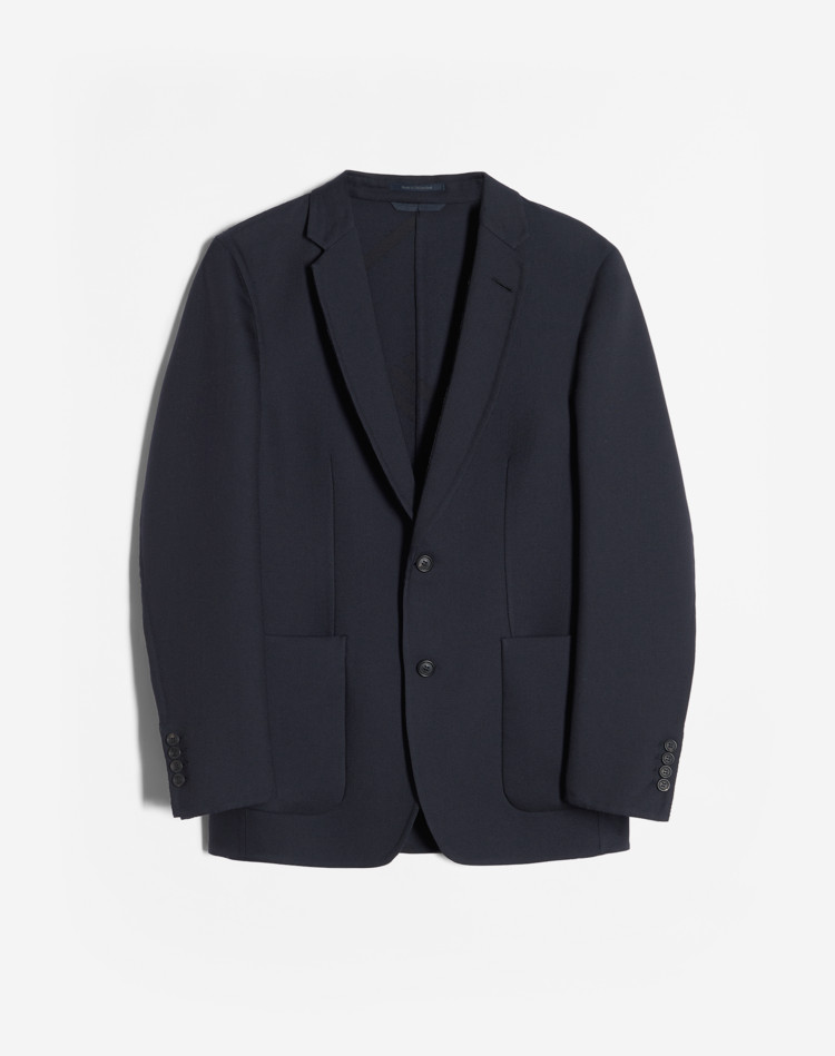SIGNATURE DOUBLE-FACED WOOL SILK MAYFAIR JACKET DUNHILL BLAZERS Man SIGNATURE DOUBLE-FACED WOOL SILK MAYFAIR JACKET f