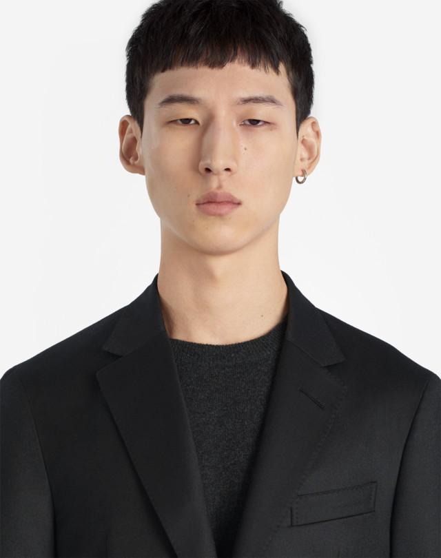 DUNHILL 플란넬 트래블 재킷 블레이저 남성 a