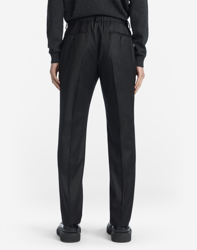 DUNHILL FLANNEL TRAVEL TROUSERS FORMAL TROUSERS Man e
