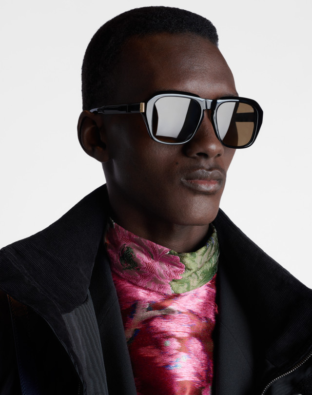 DUNHILL ABSTRACT FLORALS REVERSE SHIRT LONG SLEEVE CASUAL SHIRTS Man d
