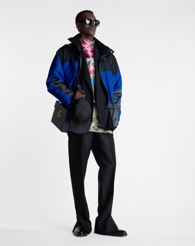 DUNHILL ABSTRACT FLORALS REVERSE SHIRT LONG SLEEVE CASUAL SHIRTS Man r