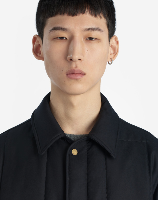 DUNHILL ROLLAGAS CASHMERE SHORT CAR COAT CAR COATS Man a