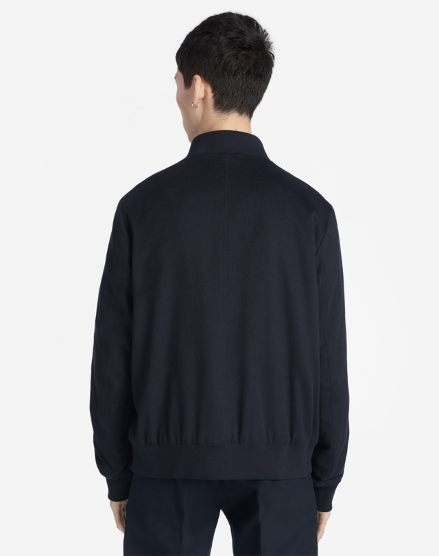 DUNHILL CASHMERE BLEND BOMBER BOMBER JACKETS Man e