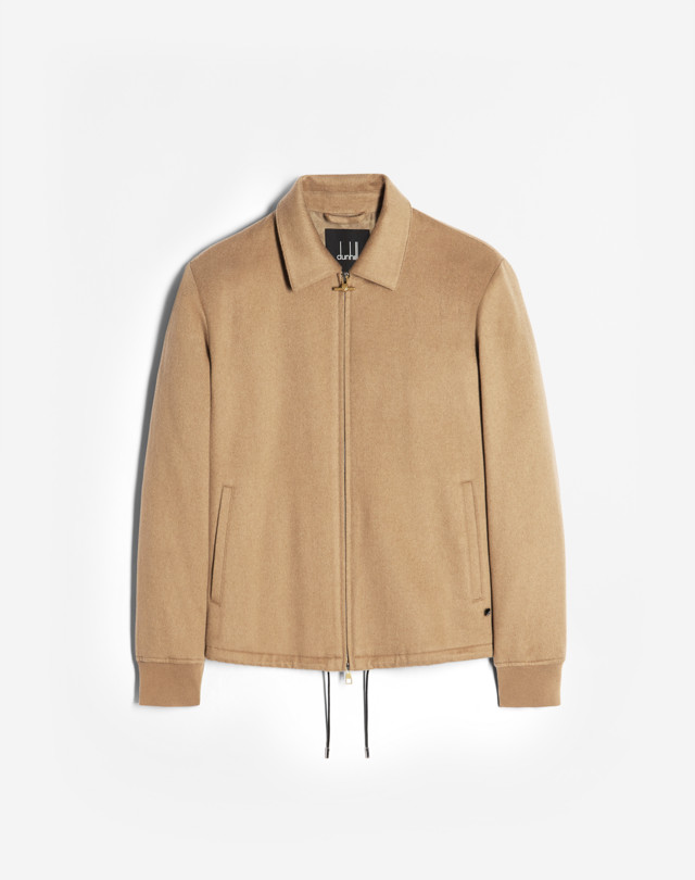 DUNHILL BLOUSON IN MISTO CASHMERE BLOUSON Uomo f