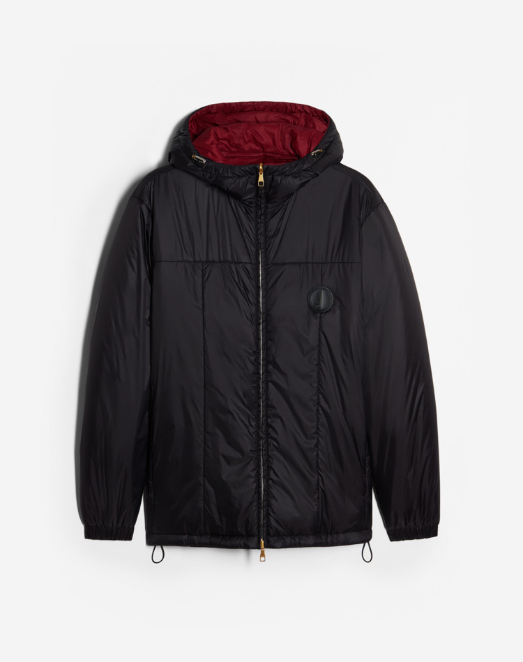 REVERSIBLE D HOODED JACKET DUNHILL SPORTS JACKETS Man REVERSIBLE D HOODED JACKET f
