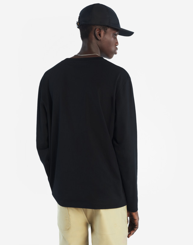 DUNHILL 1921 SCRIPT LOGO LS T-SHIRT T-SHIRTS Man e