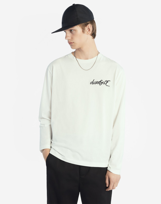 DUNHILL 1921 SCRIPT LOGO LS T-SHIRT T-SHIRTS Man d