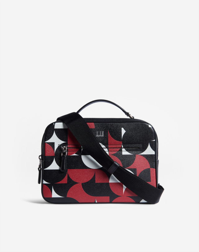 DUNHILL CADOGAN OPTICAL TASCHE MIT GRIFF AN DER OBERSEITE MESSENGER Herren f