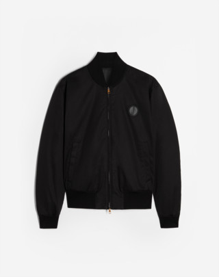 ELLEN CAREY BLACK PULL WITH TWO FILIGREES REVERSIBLE BOMBER