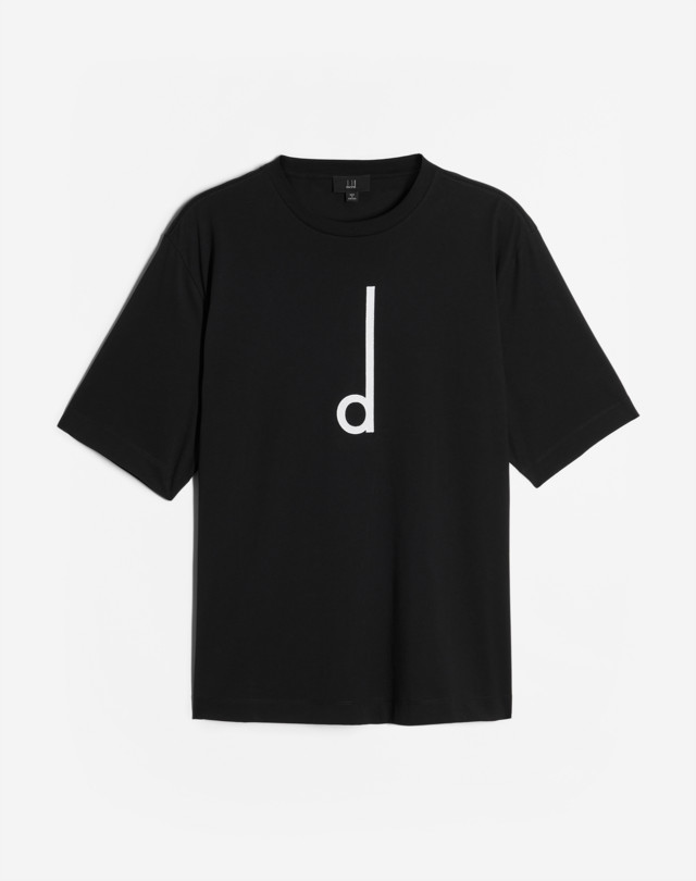 DUNHILL D APPLIQUÉ T-SHIRT T-SHIRT Man f