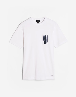 ELLEN CAREY BLACK PULL WITH TWO FILIGREES T-SHIRT
