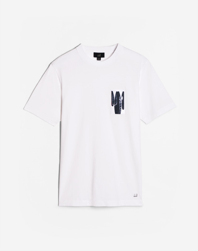 DUNHILL エレン・キャリー "Black Pull with Two Filigrees" Tシャツ Tシャツ メンズ f