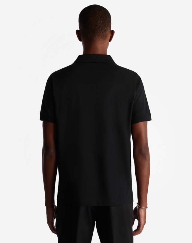 DUNHILL 1921 SCRIPT LOGO SHORT SLEEVE POLO POLOS Man e