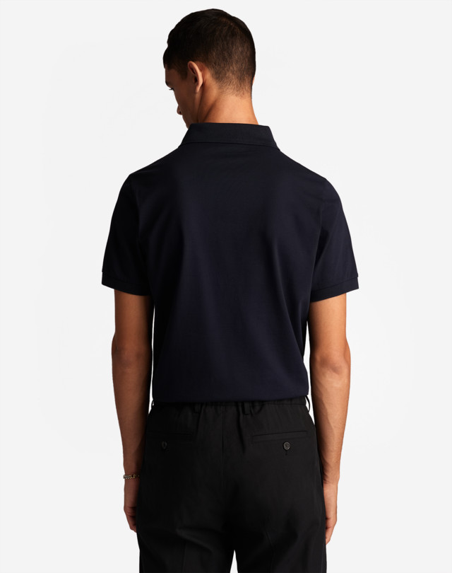 DUNHILL 1921 SCRIPT LOGO SHORT SLEEVE POLO POLOS Man e