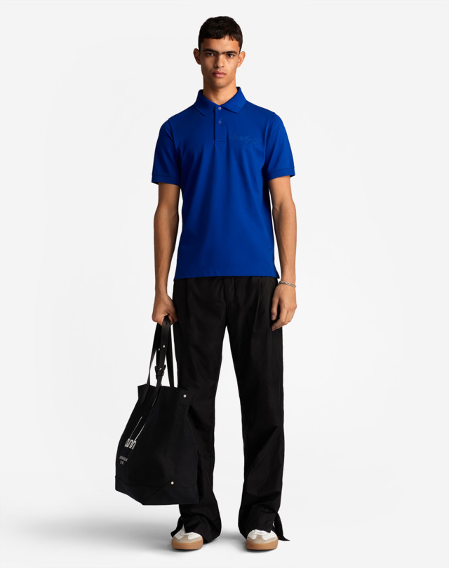 DUNHILL 1921 SCRIPT LOGO SHORT SLEEVE POLO POLOS Man r