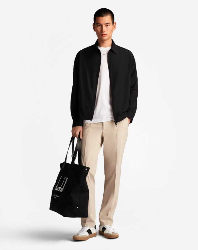 DUNHILL COTTON SILK CHINO CHINOS Man r