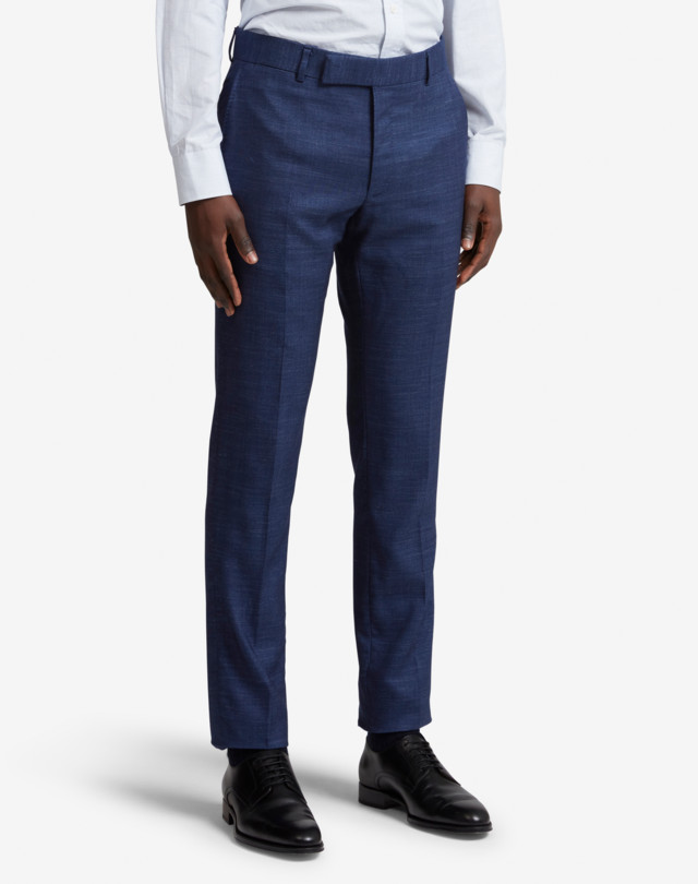 DUNHILL SILK CASHMERE LINEN BLEND KENSINGTON TROUSERS FORMAL TROUSERS Man a