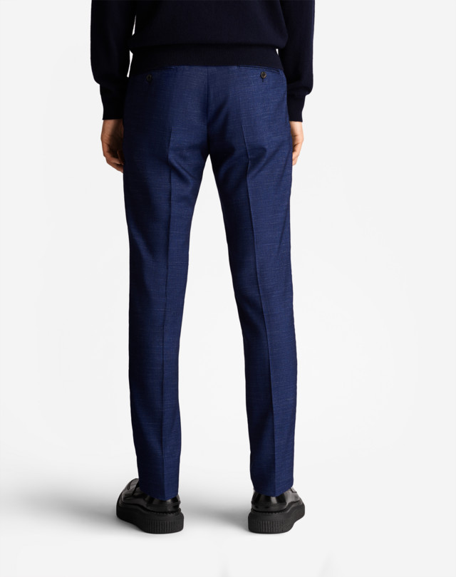 DUNHILL SILK CASHMERE LINEN BLEND KENSINGTON TROUSERS FORMAL TROUSERS Man e