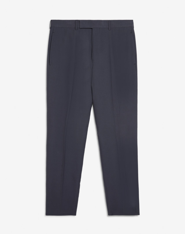 DUNHILL Mayfair Seersucker Trousers FORMAL TROUSERS Man f