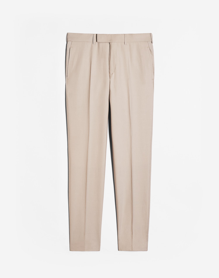 PANTALON EN CRÉPON MAYFAIR DUNHILL PANTALONS HABILLÉS Homme PANTALON EN CRÉPON MAYFAIR f