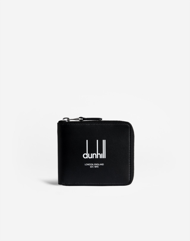 DUNHILL レガシー 4CC & コインパース ジップアラウンド ウォレット 札入れ メンズ f
