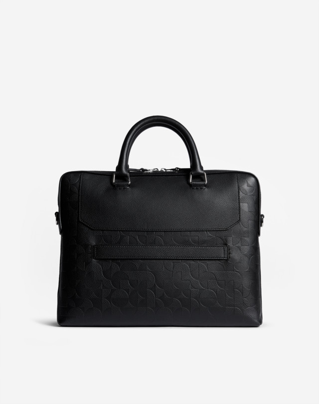 DUNHILL DUNHILL BELGRAVE OPTICAL SLIM SINGLE DOCUMENT CASE BRIEFCASES Man d
