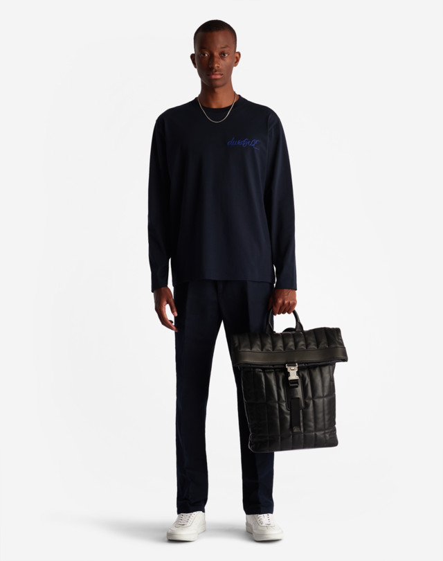 DUNHILL 1921 SCRIPT LOGO LS T-SHIRT T-SHIRTS Man r