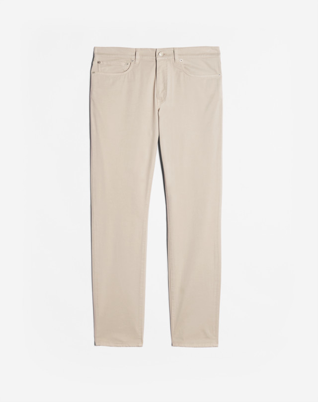 DUNHILL COTTON TWILL 5 POCKET CHINOS Man f