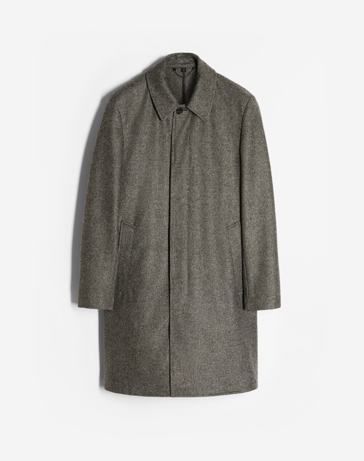 Unstructured Car Coat DUNHILL CAR COATS Man Unstructured Car Coat f