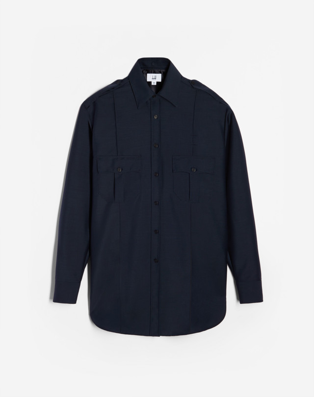 DUNHILL LONG SLEEVE CASUAL SHIRTS Hombre f