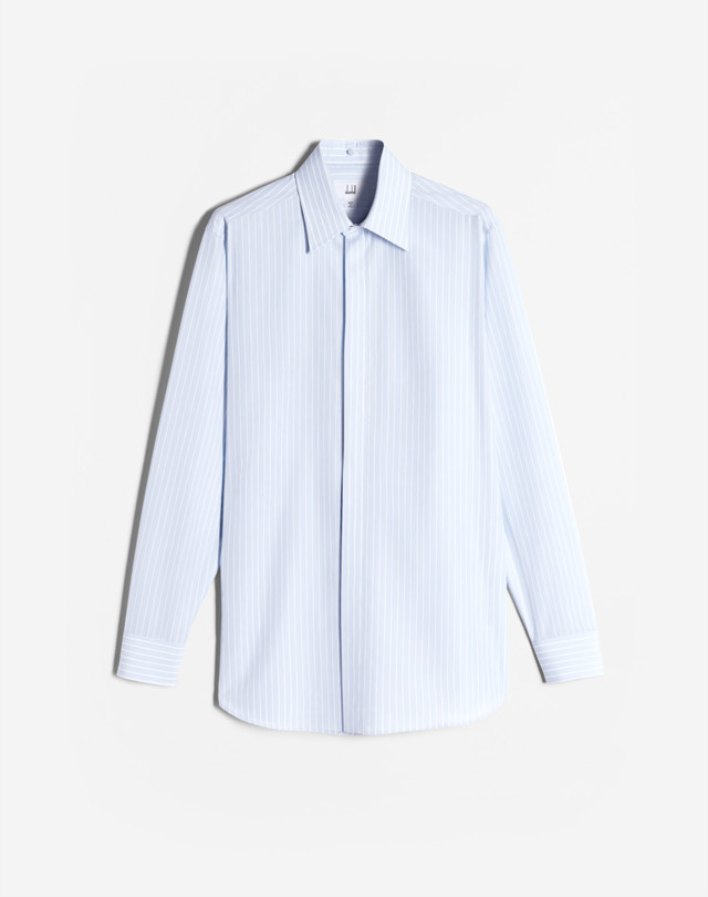 DUNHILL COMPENDIUM COTTON STRIPED SHIRT LONG SLEEVE CASUAL SHIRTS Man f