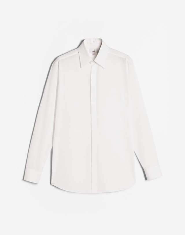 DUNHILL COMPENDIUM COTTON SHIRT LONG SLEEVE CASUAL SHIRTS Man f