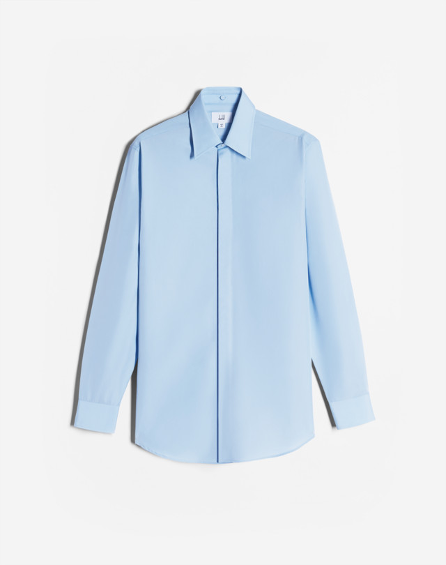 DUNHILL COMPENDIUM COTTON SHIRT LONG SLEEVE CASUAL SHIRTS Man f