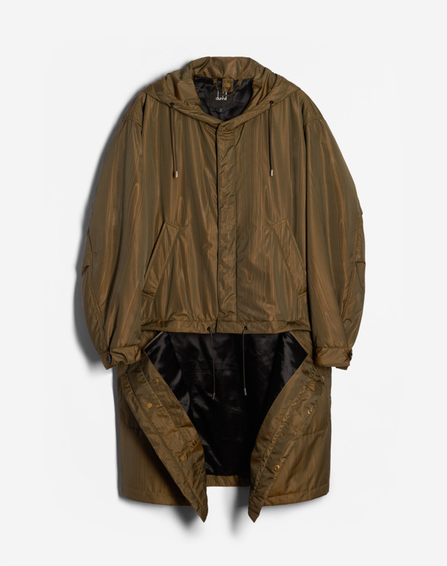 DUNHILL DUNHILL COMPENDIUM MOIRE PARKA PARKAS Man f