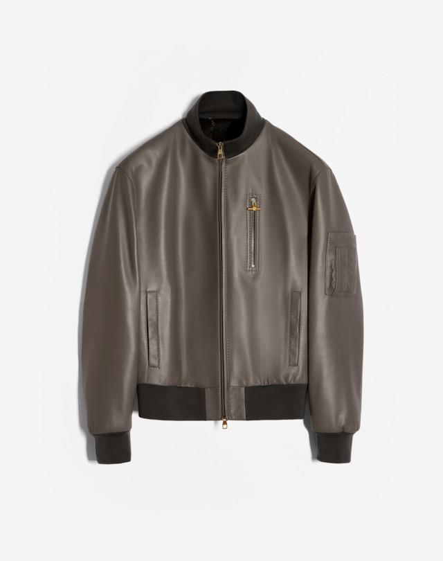 メンズ レザー ジップポケット ジャケット | dunhill JP