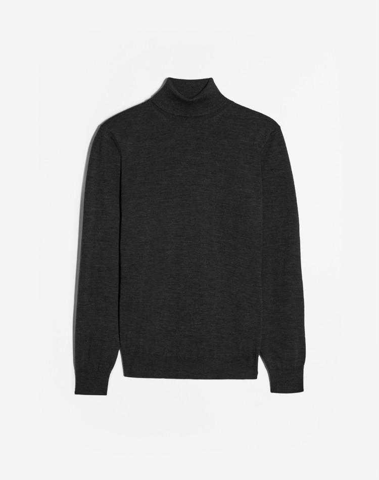 DUNHILL ROLL NECKS Man Merino Roll Neck Jumper f