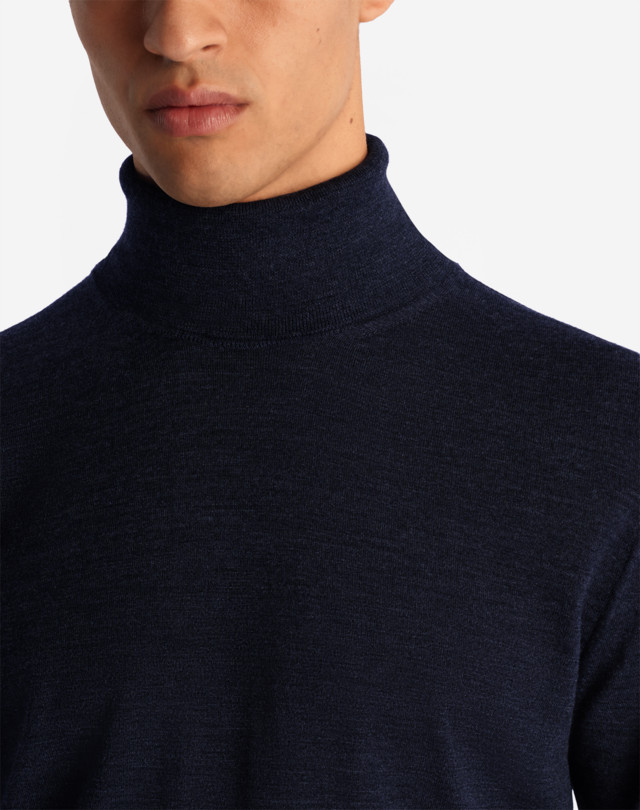 DUNHILL 18GG MERINO ROLL NECK ROLL NECKS Man a
