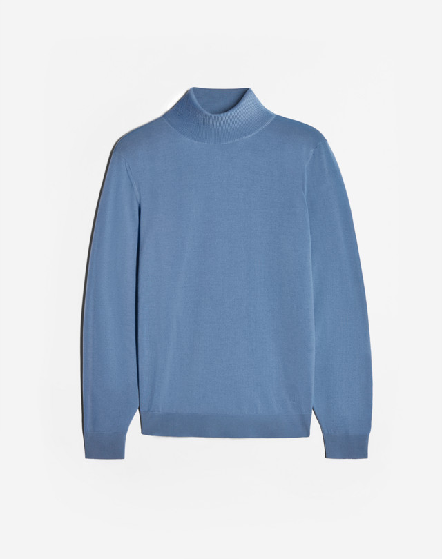 DUNHILL Merino Roll Neck Jumper ROLL NECKS Man f