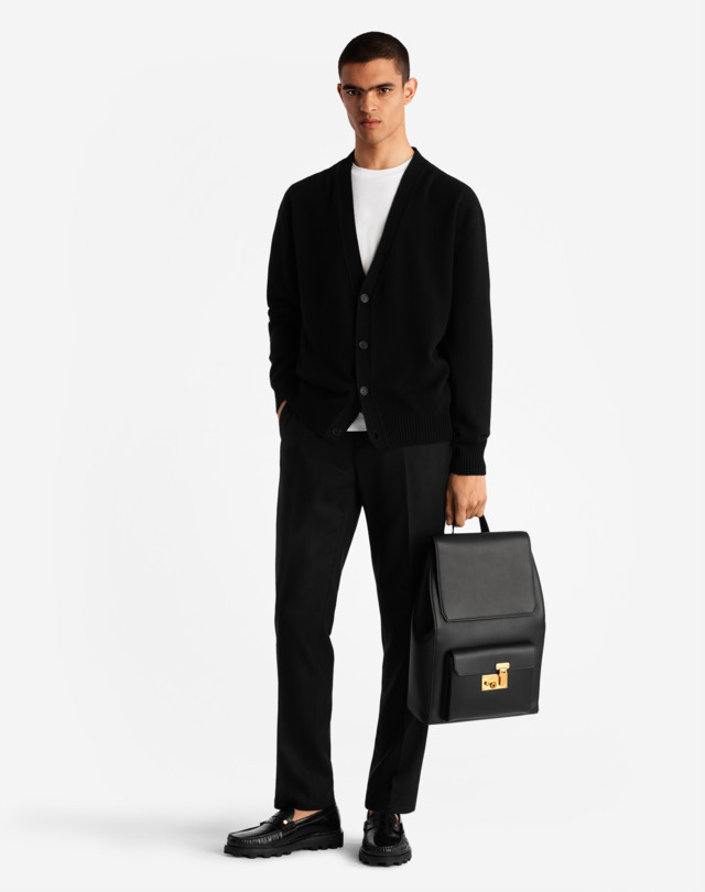 DUNHILL 그로그랭 캐시미어 카디건 카디건 남성 r