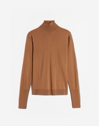 High Neck Silk Cotton Jumper