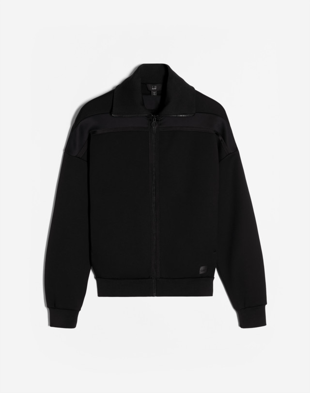 DUNHILL STRIPE DETAIL TRACK JACKET SWEATSHIRTS Man f