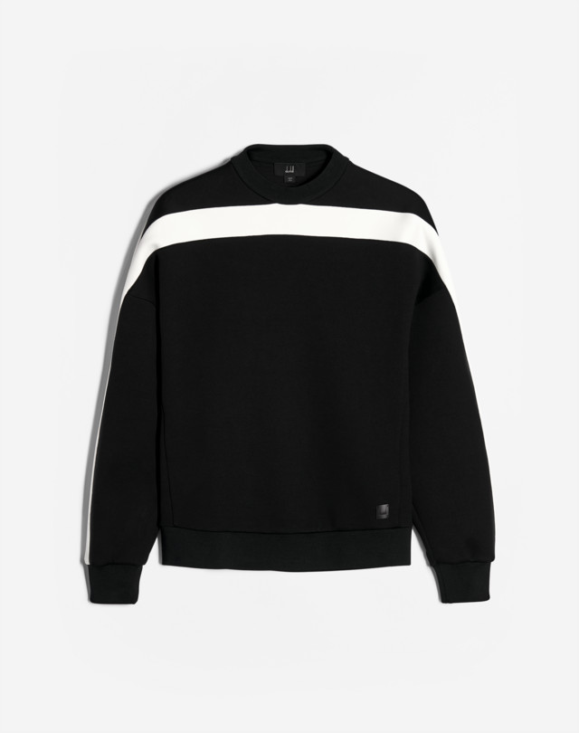 DUNHILL STRIPE DETAIL SWEATSHIRT SWEAT-SHIRTS Man f