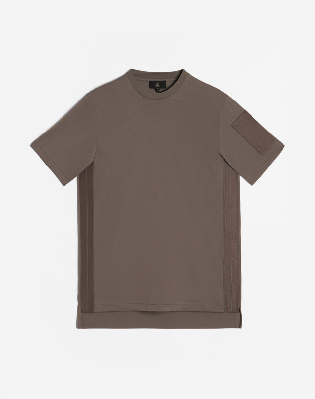 DUNHILL STRIPE DETAIL POCKET T-SHIRT T-SHIRTS Man f