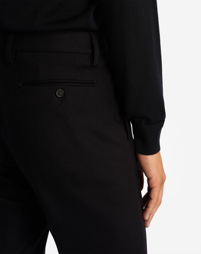DUNHILL WOOL CASHMERE CHINO CHINOS Man b